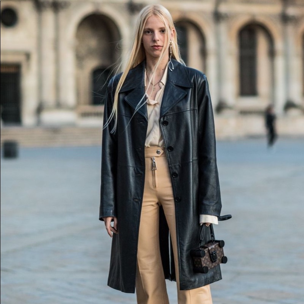 Leather Coat
